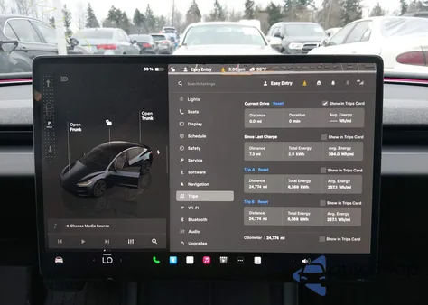 2024 Tesla Model 3 Long Range Dual Motor All-Wheel Drive из США, поврежденный, VIN 5YJ3E1EB1RF729251
